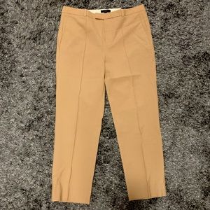 Tan J.Crew Tollegno 1900 Dress Pant